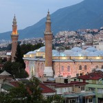 Located,In,Bursa,,Turkey,,The,Ulu,Mosque,Was,Built,Between