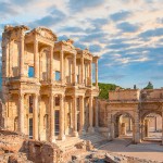 Celsus,Library,In,Ephesus,-,Selcuk,,Turkey
