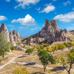 Goreme,-,Open,Air,Museum,,Cappadocia,,Turkey,In,A,Beautiful