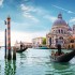 Ride,On,Gondolas,Along,The,Gand,Canal,In,Venice,,Italy